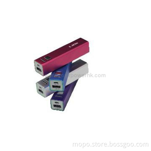 Power Bank with Li-ion Polymer Battery 2600 mAh